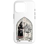 Baba Jaga Slavic Witch Pagan Folklore Folk Magic Case for iPhone 16 Pro