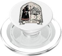 Baba Jaga Slavic Witch Pagan Folklore Folk Magic PopSockets PopGrip for MagSafe
