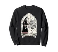 Baba Jaga Slavic Witch Pagan Folklore Folk Magic Sweatshirt