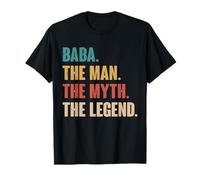 Baba The Man The Myth The Legend Retro Gift for Baba T-Shirt