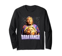 Baba VANGA - Funny UFO 2025 Alien Prediction Mystic Healer Long Sleeve T-Shirt