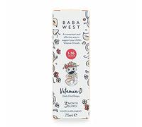 Baba West | Infant Vitamin D Daily Drops | Oral Vitamin Supplement | 400iu (10Ug) of Vitamin D in Each Drop| 3 Months Supply | for 0-3 Years