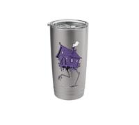 Baba Yaga Chicken Leg House Slavic Folklore Art Stainless Steel Insulated Tumbler