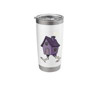 Baba Yaga Chicken Leg Hut Slavic Folklore Fantasy Stainless Steel Insulated Tumbler