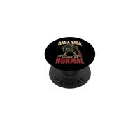 Baba Yaga Chicken Leg Hut Slavic Folklore Gift PopSockets Adhesive PopGrip
