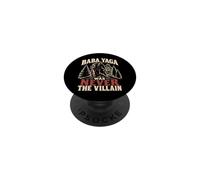 Baba Yaga Chicken Leg Hut Slavic Folklore Gift PopSockets Adhesive PopGrip