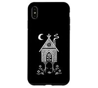 Baba Yaga Hut Slavic Folklore Chicken Legs Case for iPhone XS Max
