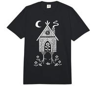 Baba Yaga Hut Slavic Folklore Chicken Legs Comfort Colors Adult Heavyweight T-Shirt