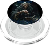 Baba Yaga Slavic Mythology Witch Pagan Ritual PopSockets PopGrip for MagSafe