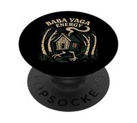 Baba Yaga Slavic Pagan Folklore Witch of the Woods Forest PopSockets Adhesive PopGrip