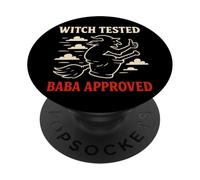 Baba Yaga Slavic Pagan Folklore Witch of the Woods Forest PopSockets Adhesive PopGrip