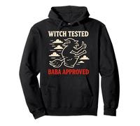 Baba Yaga Slavic Pagan Folklore Witch of the Woods Forest Pullover Hoodie