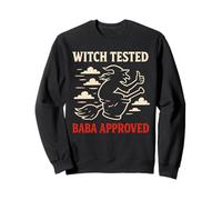 Baba Yaga Slavic Pagan Folklore Witch of the Woods Forest Sweatshirt
