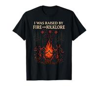 Baba Yaga Slavic Pagan Folklore Witch of The Woods Forest T-Shirt