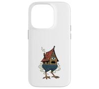 Baba Yaga Witch Hut on Chicken Legs Slavic Folklore Case for iPhone 14 Pro