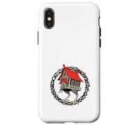 Baba Yaga Witch Hut on Chicken Legs Slavic Folklore Case for iPhone X/XS