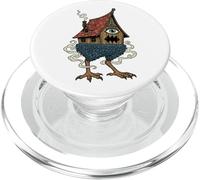 Baba Yaga Witch Hut on Chicken Legs Slavic Folklore PopSockets PopGrip for MagSafe