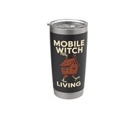 Baba Yaga Witchcore Slavic Folklore Dark Feminine Look Stainless Steel Insulated Tumbler
