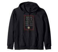 Baba Yaga Witchcore Slavic Folklore Dark Feminine Look Zip Hoodie
