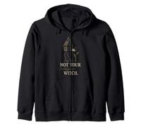 Baba Yaga Witchcore Slavic Folklore Dark Feminine Look Zip Hoodie