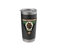 Baba Yaga's Hut Forest Witch Slavic Folklore Stainless Steel Insulated Tumbler