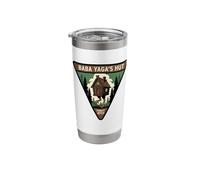 Baba Yaga's Hut Forest Witch Slavic Folklore Stainless Steel Insulated Tumbler