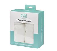 BABABING - Pack of 2 Crib Fitted Sheets, Soft Bamboo Bedding Sheets for Cots & Cribs, Great for Baby Sensitive Skin - Fits Bedside Crib Mattress (2)