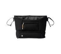 BABABING | Cady Pushchair Organiser | Baby Changing Bag Stroller Organiser with Thermal Pockets | Universal Pram Organiser | Black
