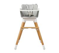 Bababing UNA Highchair: Adjustable Baby Highchair, 5-Point Safety Harness, Toddler Chair, Lightweight, Compact, Easy to Clean, Dishwasher Safe Tray, Wipeable PU Cushion, for 6 Months to 4/5 Years