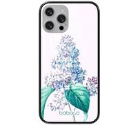 Babaco ERT GROUP mobile phone case for Apple Iphone 13 MINI original and officially Licensed pattern Flowers 024 made of hardened glass, optimally adapted to the mobile phone, protective cover
