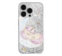 Babaco ERT GROUP mobile phone case for Apple Iphone 14 PRO original and officially Licensed pattern Unicorn 003 optimally adapted to the mobile phone, with glitter overflow effect