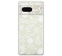 Babaco ERT GROUP mobile phone case for Google PIXEL 7 original and officially Licensed pattern Flowers 023 optimally adapted to the shape of the mobile phone, partially transparent