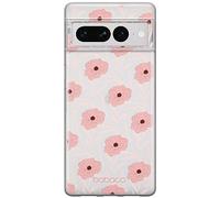 Babaco ERT GROUP mobile phone case for Google PIXEL 7 PRO original and officially Licensed pattern Flowers 017 optimally adapted to the shape of the mobile phone, partially transparent