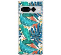 Babaco ERT GROUP mobile phone case for Google PIXEL 7 PRO original and officially Licensed pattern Plants 005 optimally adapted to the shape of the mobile phone, case made of TPU