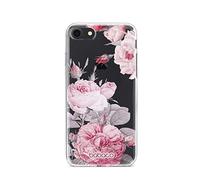 Babaco ERT GROUP mobile phone case for Iphone 7/8/ SE 2/ SE 3 original and officially Licensed pattern Flowers 050 optimally adapted to the shape of the mobile phone, partially transparent