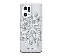 Babaco ERT GROUP mobile phone case for Oppo FIND X5 PRO original and officially Licensed pattern Mandalas 006 optimally adapted to the shape of the mobile phone, case made of TPU