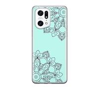 Babaco ERT GROUP mobile phone case for Oppo FIND X5 PRO original and officially Licensed pattern Mandalas 007 optimally adapted to the shape of the mobile phone, case made of TPU