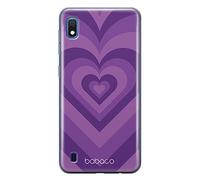 Babaco ERT GROUP mobile phone case for Samsung A10 original and officially Licensed pattern Hearts 007 optimally adapted to the shape of the mobile phone, case made of TPU