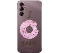 Babaco ERT GROUP mobile phone case for Samsung A14 4G/5G original and officially Licensed pattern Donut 001 optimally adapted to the shape of the mobile phone, partially transparent