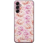 Babaco ERT GROUP mobile phone case for Samsung A14 4G/5G original and officially Licensed pattern Flowers 004 optimally adapted to the shape of the mobile phone, case made of TPU