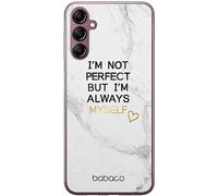 Babaco ERT GROUP mobile phone case for Samsung A14 4G/5G original and officially Licensed pattern Positive vibes 005 optimally adapted to the shape of the mobile phone, case made of TPU