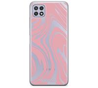 Babaco ERT GROUP mobile phone case for Samsung A22 5G original and officially Licensed pattern Doodle 001 optimally adapted to the shape of the mobile phone, partially transparent