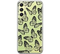Babaco ERT GROUP mobile phone case for Samsung A34 5G original and officially Licensed pattern Butterflies 002 optimally adapted to the shape of the mobile phone, case made of TPU