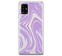 Babaco ERT GROUP mobile phone case for Samsung A51 original and officially Licensed pattern Doodle 001 optimally adapted to the shape of the mobile phone, partially transparent