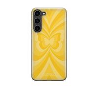 Babaco ERT GROUP mobile phone case for Samsung S23 original and officially Licensed pattern Butterflies 001 optimally adapted to the shape of the mobile phone, case made of TPU