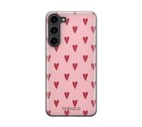 Babaco ERT GROUP mobile phone case for Samsung S23 PLUS original and officially Licensed pattern Hearts 004 optimally adapted to the shape of the mobile phone, case made of TPU