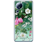 Babaco ERT GROUP mobile phone case for Xiaomi 13 LITE/CIVI 2 original and officially Licensed pattern Flowers 035 optimally adapted to the shape of the mobile phone, case made of TPU