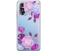 Babaco ERT GROUP mobile phone case for Xiaomi MI 11i/ REDMI K40/K40 PRO/POCO F3/ F3 PRO original and officially Licensed pattern Flowers 005, partially transparent