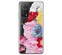 Babaco ERT GROUP mobile phone case for Xiaomi Redmi Note 11 Pro 5G/11 Pro 4G original and officially Licensed pattern Flowers 056, partially transparent
