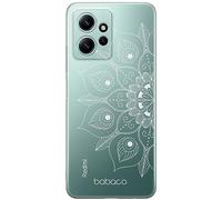 Babaco ERT GROUP mobile phone case for Xiaomi REDMI NOTE 12 4G original and officially Licensed pattern Mandalas 002 optimally adapted to the shape of the mobile phone, case made of TPU